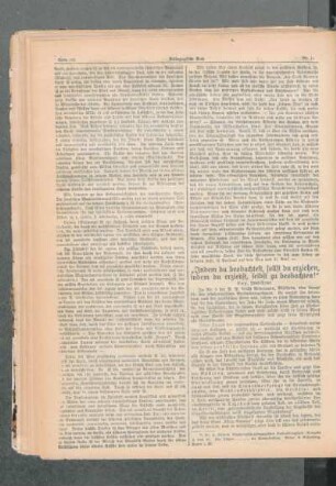 "Indem du beobachtes, sollst du erziehen, in dem du erziehst, sollts du beobachten!"
