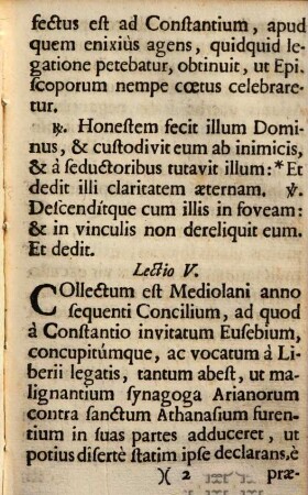 Die XVI. Decembris. In Festo S. Eusebii Episcopi Et Martyris Semiduplex : Omnia de Communi unius Martyris, praeter ea, quae hic assignantur