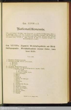 Nationalökonomie