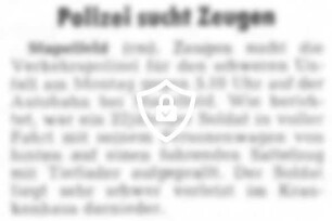 Polizei sucht Zeugen