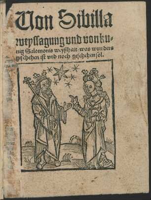 Von Sibylla Weissagung und von König Salomo