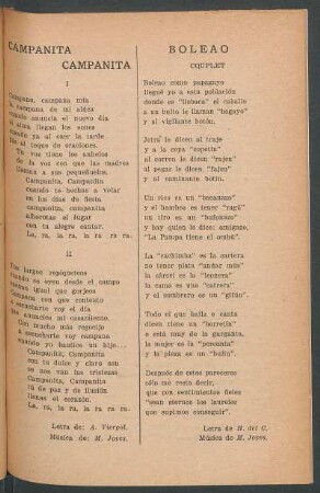 Boleao : Couplet