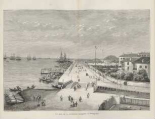 Le quai de la concession francaise, à Chang-hai