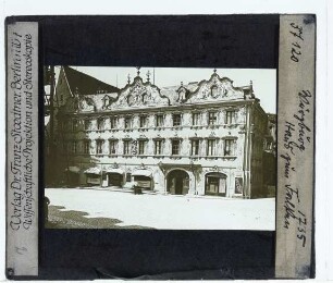 Würzburg, Haus zum Falken : Außenansicht