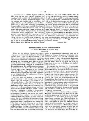 Heimatkunde in der Arbeitsschule : (Fortsetzung)
