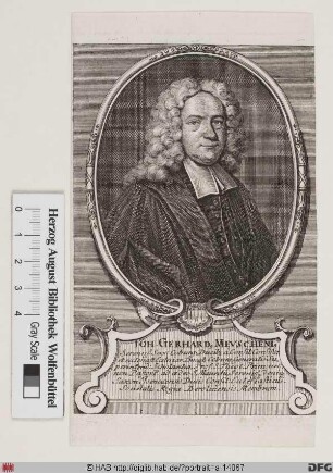 Bildnis Johann Gerhard Meuschen