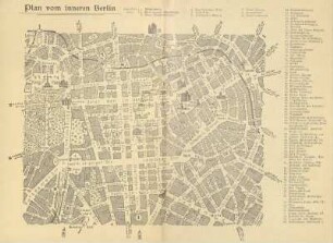 Plan vom inneren Berlin