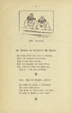 2505. Zaungäste. Mich. Ancher