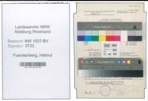 Entnazifizierung Helmut Fuerstenberg , geb. 09.07.1903 (Assistenzarzt)