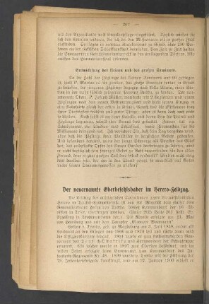 Der neuernannte Oberbefehlshaber im herero-Feldzug