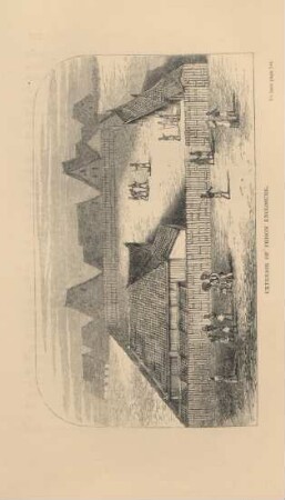 Exterior of prison enclosure