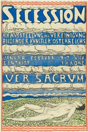 Secession. XIX. Ausstellung der Vereinigung Bildender Künstler Österreichs. Ver Sacrum