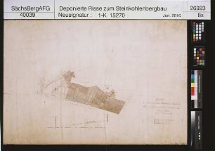 Altgemeinde, Steinkohlenwerk, Bockwa, Maschinenschacht, Baue auf dem Rußkohlenflöz 2