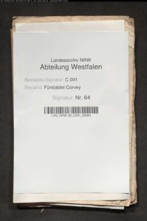 Reichstagsberichte (Gesandter Karg von Bebenburg) mit 1 Drucksache