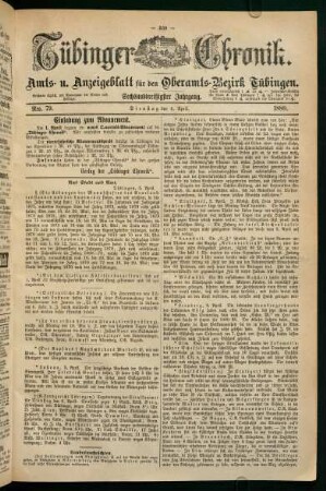 6. April (Nro. 79) - 10. April (Nro. 83)