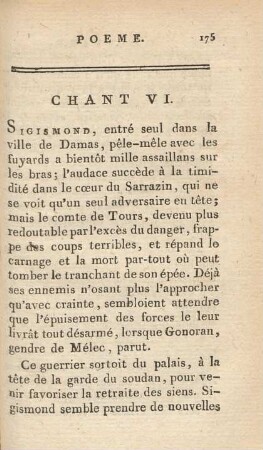 Chant VI