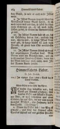 164-171, Himmelfahrts-Lieder