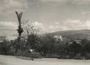 Libanon Landschaft bei Beirut am Libanongebirge
