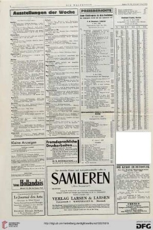 Nr. 23 (5. Jun. 1932), S. 4: Preisberichte