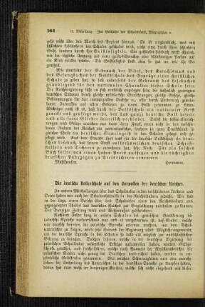 ¬Die¬ deutsche Volksschule auf den Vorposten des deutschen Reiches