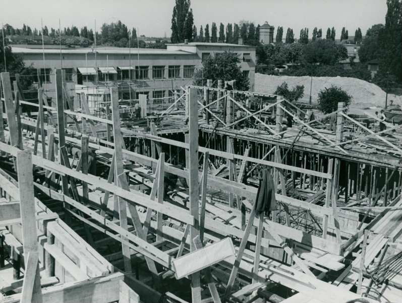 Kongresshalle (heute Hessischer Rundfunk) - Am Dornbusch, Frankfurt am Main, 1949-1953