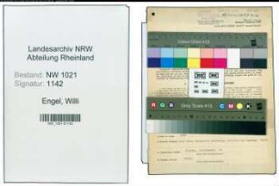 Entnazifizierung Willi Engel , geb. 23.09.1901 (Oberrevisor)