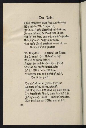 88-101, Der Zucker. - Die Weihnachtskiste.