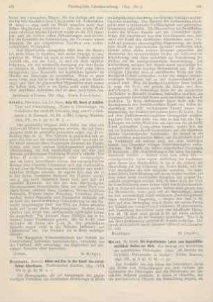 187-188 [Rezension] Breymann, Arnold, Adam und Eva in der kunst des christlichen Alterthums