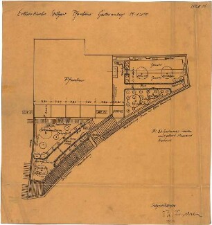 Fischer, Theodor; Stuttgart; Erlöserkirche - Lageplan