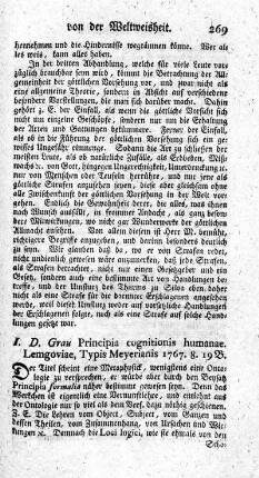 Principia cognitionis humanae.