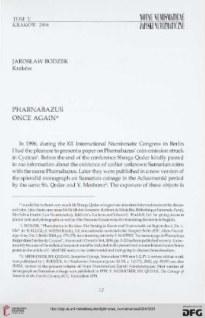 5: Pharnabazus once again