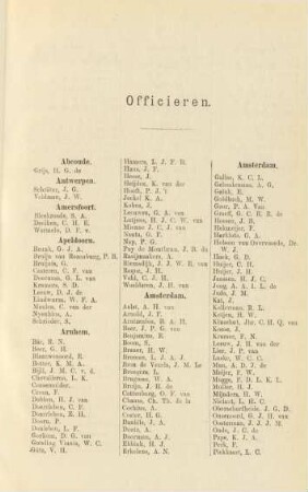 Officieren