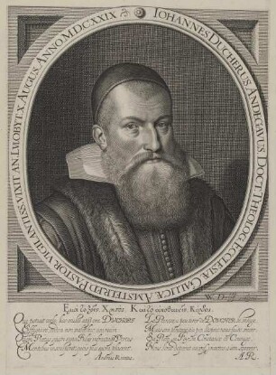 Bildnis des Iohannes Ducherus Andegavus