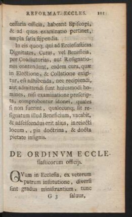 De Ordinum Ecclesiasticorum officiis.