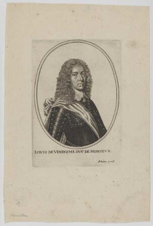 Bildnis des Lovis de Vendosme