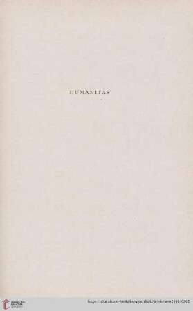 Humanitas