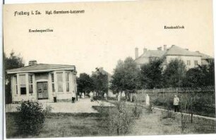 Freiberg. Garnison - Lazarett