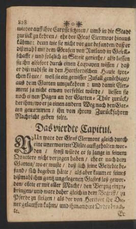 Das vierdte Capitul