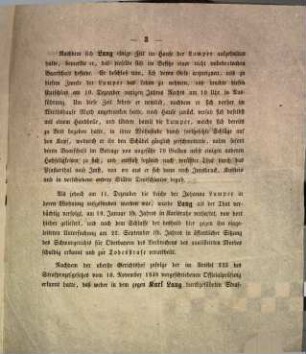 Geschichtliche Darstellung des Verbrechens des Karl Lang von München : [München, den 4. Dezember 1858]