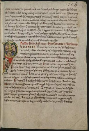 Passio sanctorum Sisinnii, Diocletiani et Florentii