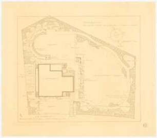 Wohngarten, Wachtelstraße 4, Berlin-Dahlem: Pflanzplan