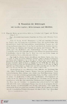 B. Verzeichnis der Abbildungen mit Quellenangaben, Erläuterungen und Zusätzen