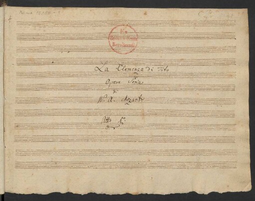 La clemenza di Tito; KV 621