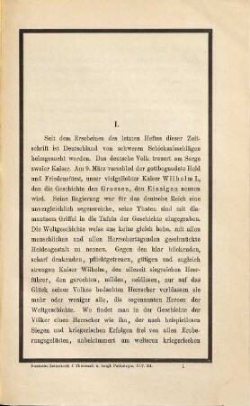 Deutsche Zeitschrift für Thiermedicin und vergleichende Pathologie. 14. 1889