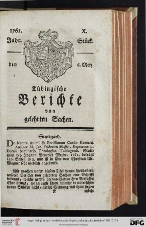 [X.-XIII. Stück] (Merz 1761)