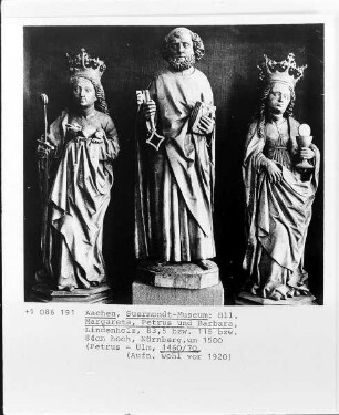 Heilige Margareta, Petrus und Barbara
