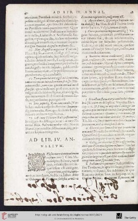 Ad Librum IV. annalium notae