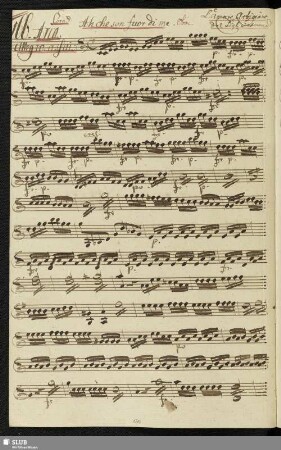 166. Aria: Ah che son fuor di me / Gassmann, F. L.