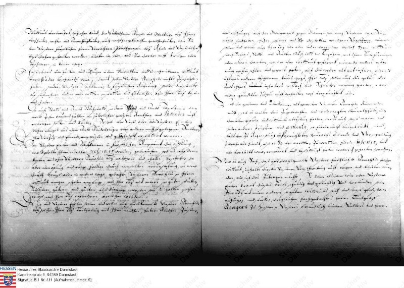 Pfalzgraf Philipp Wilhelm von Pfalz-Neuburg versichert die Heiratsgelder seiner Gemahlin Elisabeth Amalie von 20.000 Gulden sowie die Widerlegung ...