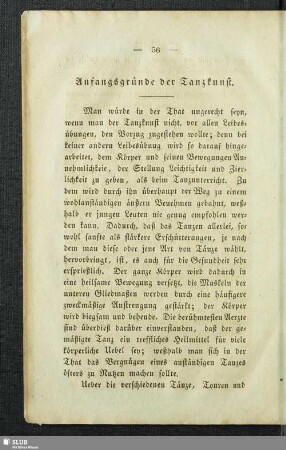 Anfangsgründe der Tanzkunst